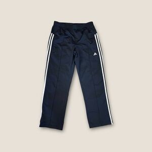 Y2K Adidas 3-Stripe Track Pants Navy White